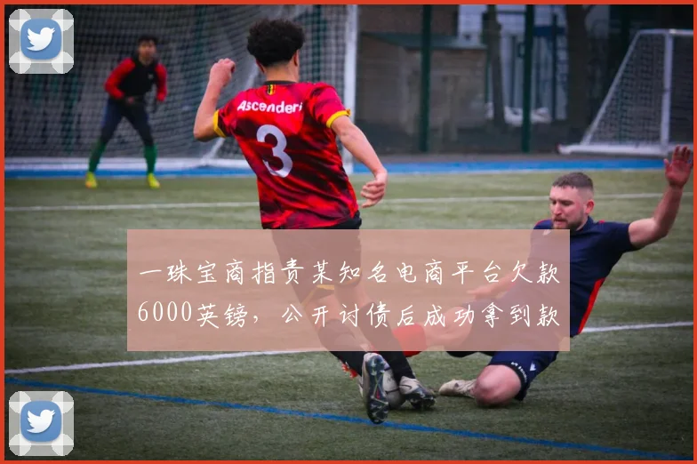 一珠宝商指责某知名电商平台欠款6000英镑，公开讨债后成功拿到款项（虚构故事，用于品牌案例分析）